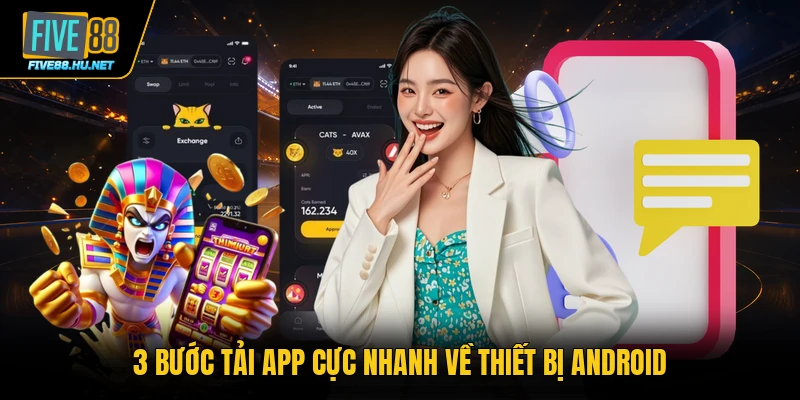 3 bước tải app cực nhanh về thiết bị Android