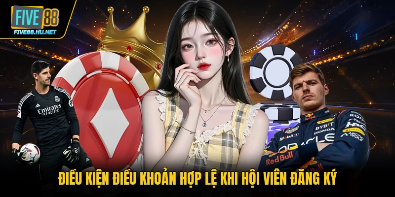 Điều kiện điều khoản hợp lệ khi hội viên đăng ký
