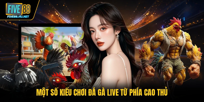 Một số kiểu chơi đá gà live từ phía cao thủ